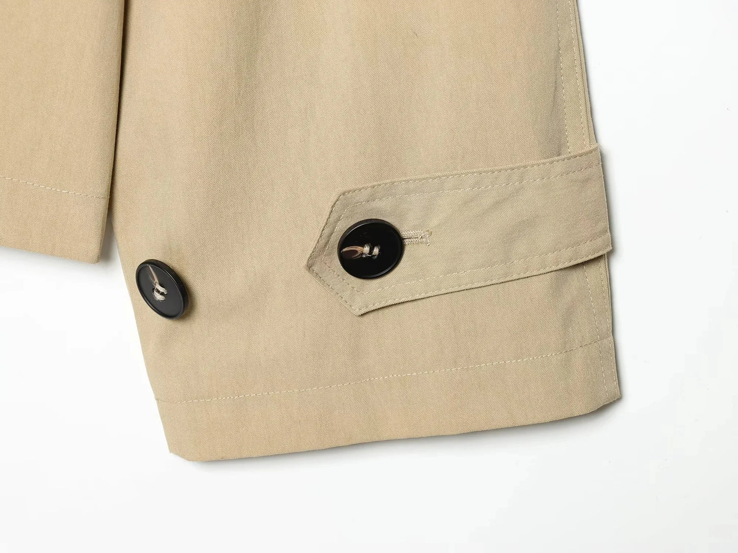 MONVIA CÔTE — Trench corto • Diseño atemporal • Ajuste sofisticado