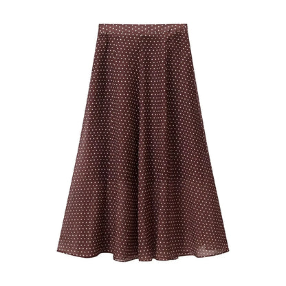 Conjunto KONDALA Dos Piezas – Estilo Retro Navideño y Lunares Vintage