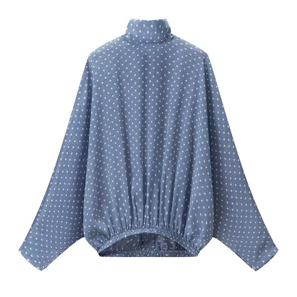 Conjunto KONDALA Dos Piezas – Estilo Retro Navideño y Lunares Vintage