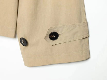 MONVIA CÔTE — Trench corto • Diseño atemporal • Ajuste sofisticado