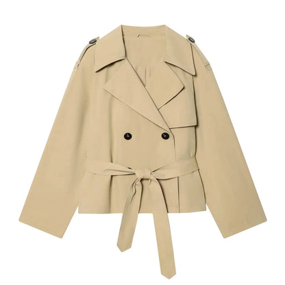 MONVIA CÔTE — Trench corto • Diseño atemporal • Ajuste sofisticado